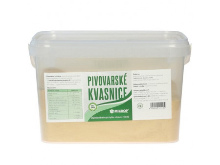 Pivovarské kvasnice Mikrop 2 kg